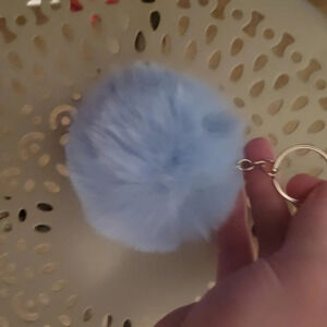 Pompom key chain/Bag Charm